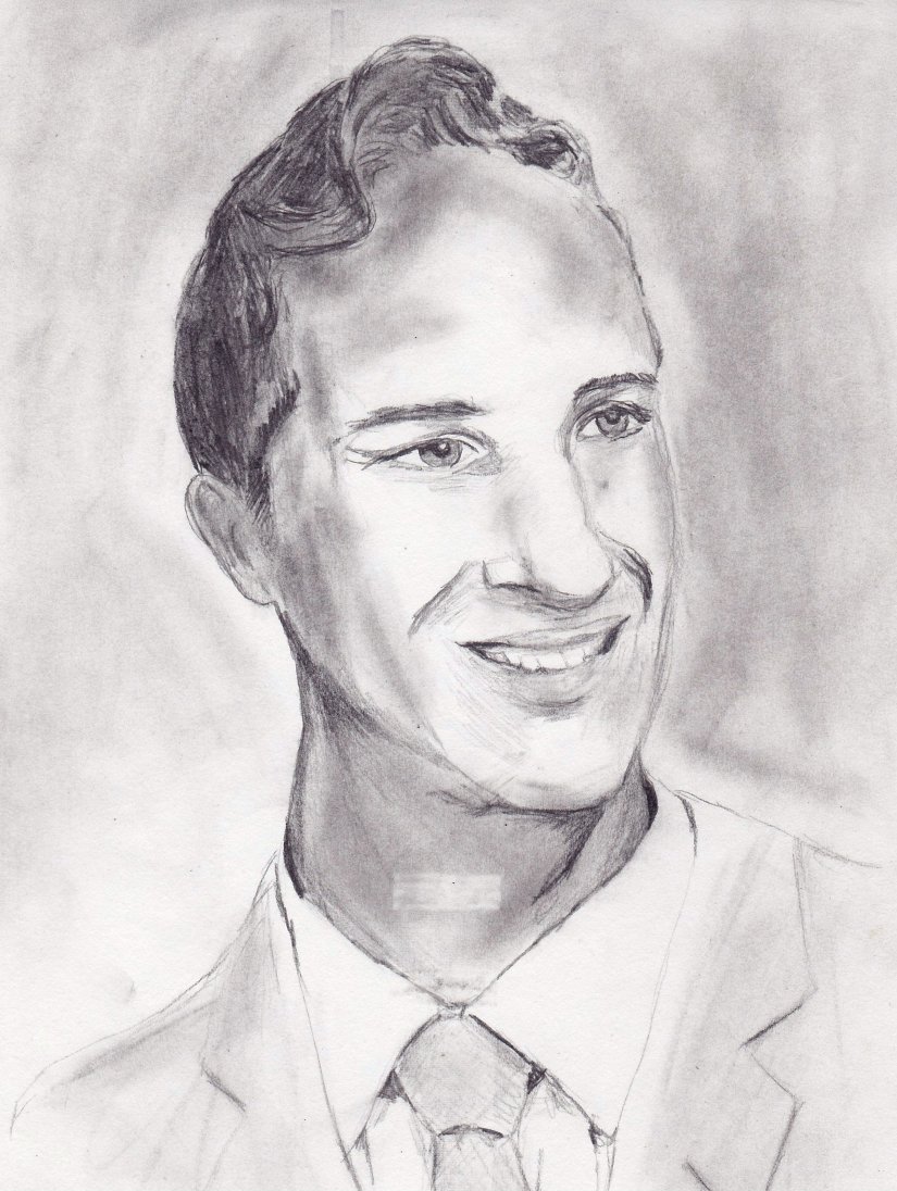 From my dad's senior photo dated from 1956