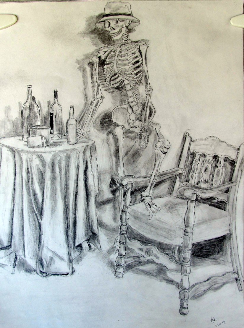 Saloon Skeleton Still Life 2
