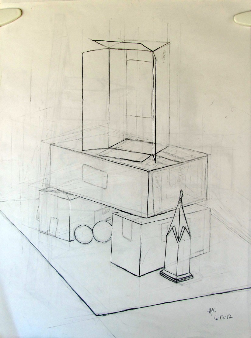 Contour Line and Perspective Still Life