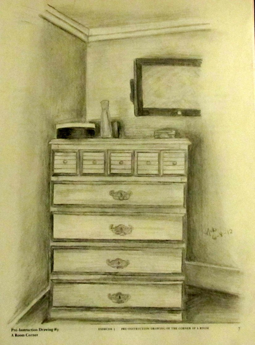 Workbook Exercise: Draw a corner of the room